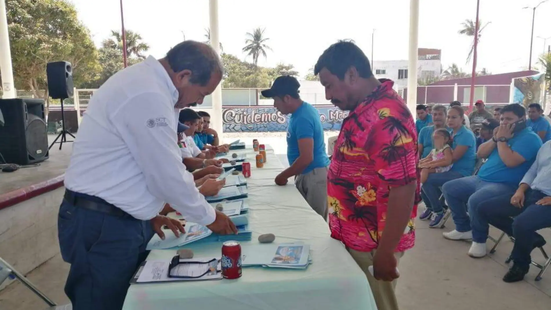 tarjetones para pescadores